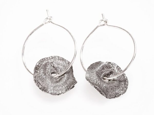 Alfalfa hoop earrings