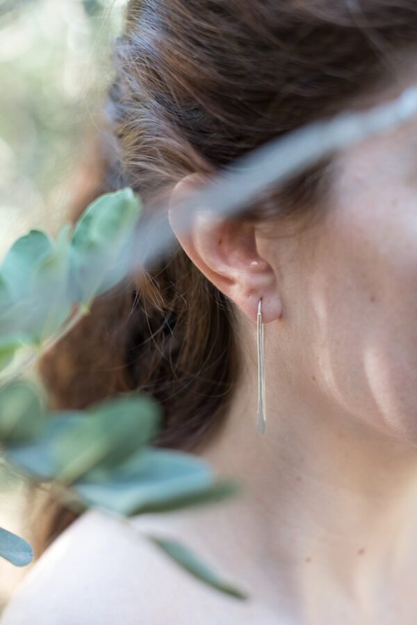 Lito hammered earrings