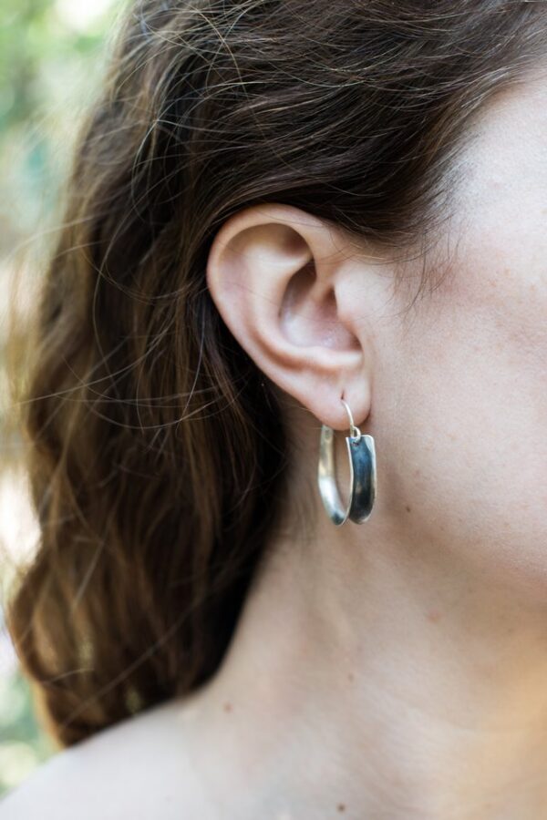 Maira hoop earrings