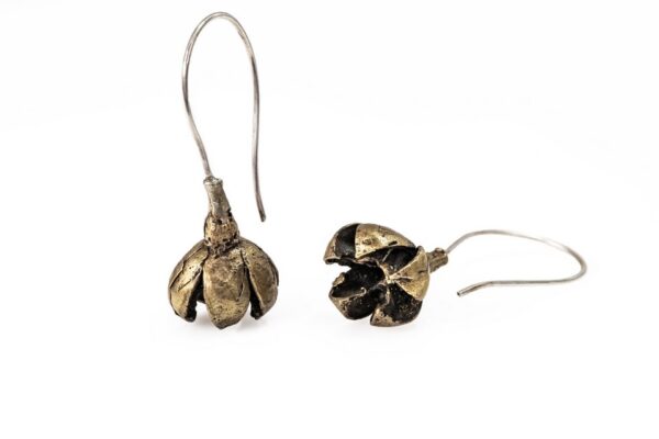 Maleberry earrings bronze