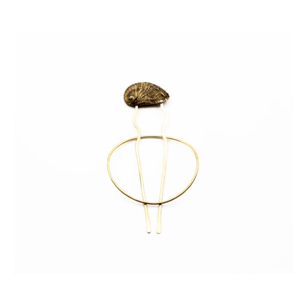 Abalone shell hairpin