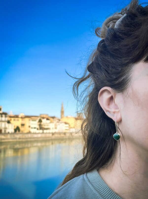 Heart earrings - Image 2