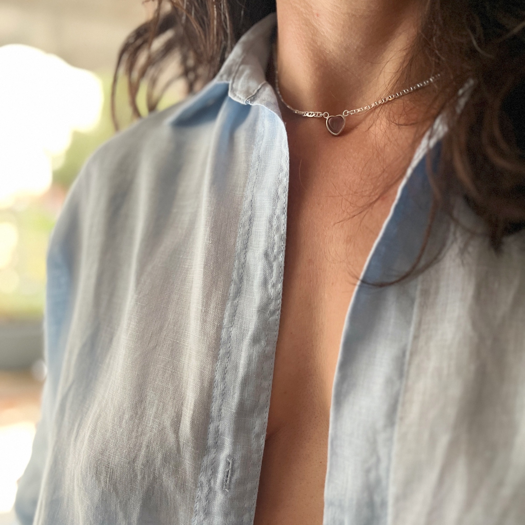 Heart choker necklace - Image 3