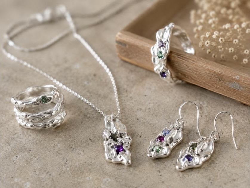 Wax Jewelry-Making Workshop with Colorful Cubic Zirconia